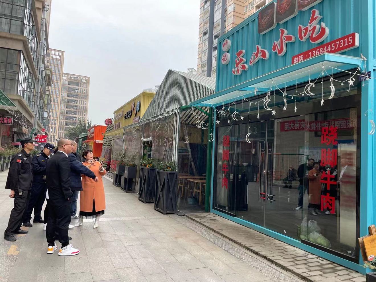 多部门有效联动  市容市貌靓起来